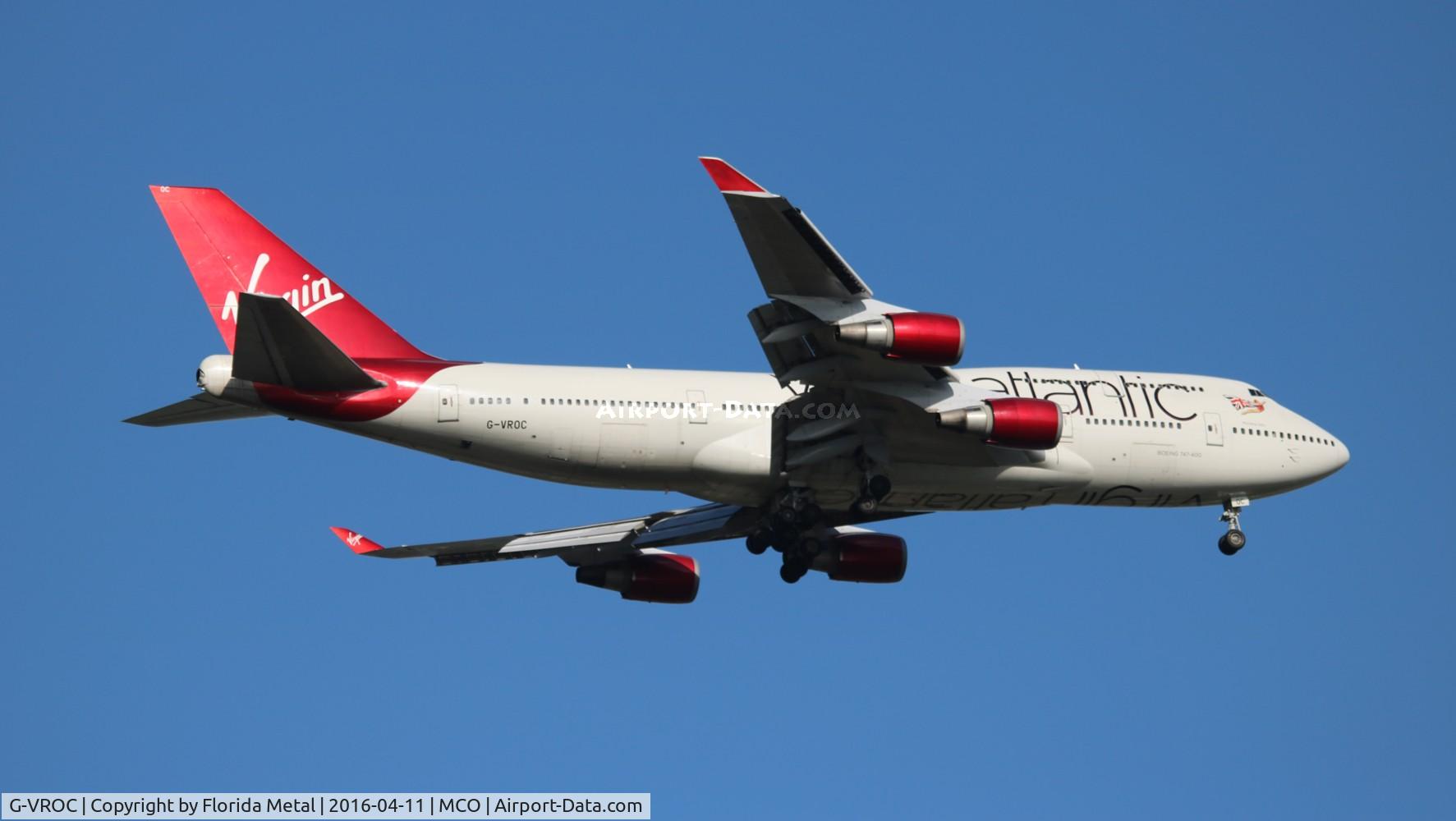 G-VROC, 2003 Boeing 747-41R C/N 32746, Virgin Atlantic