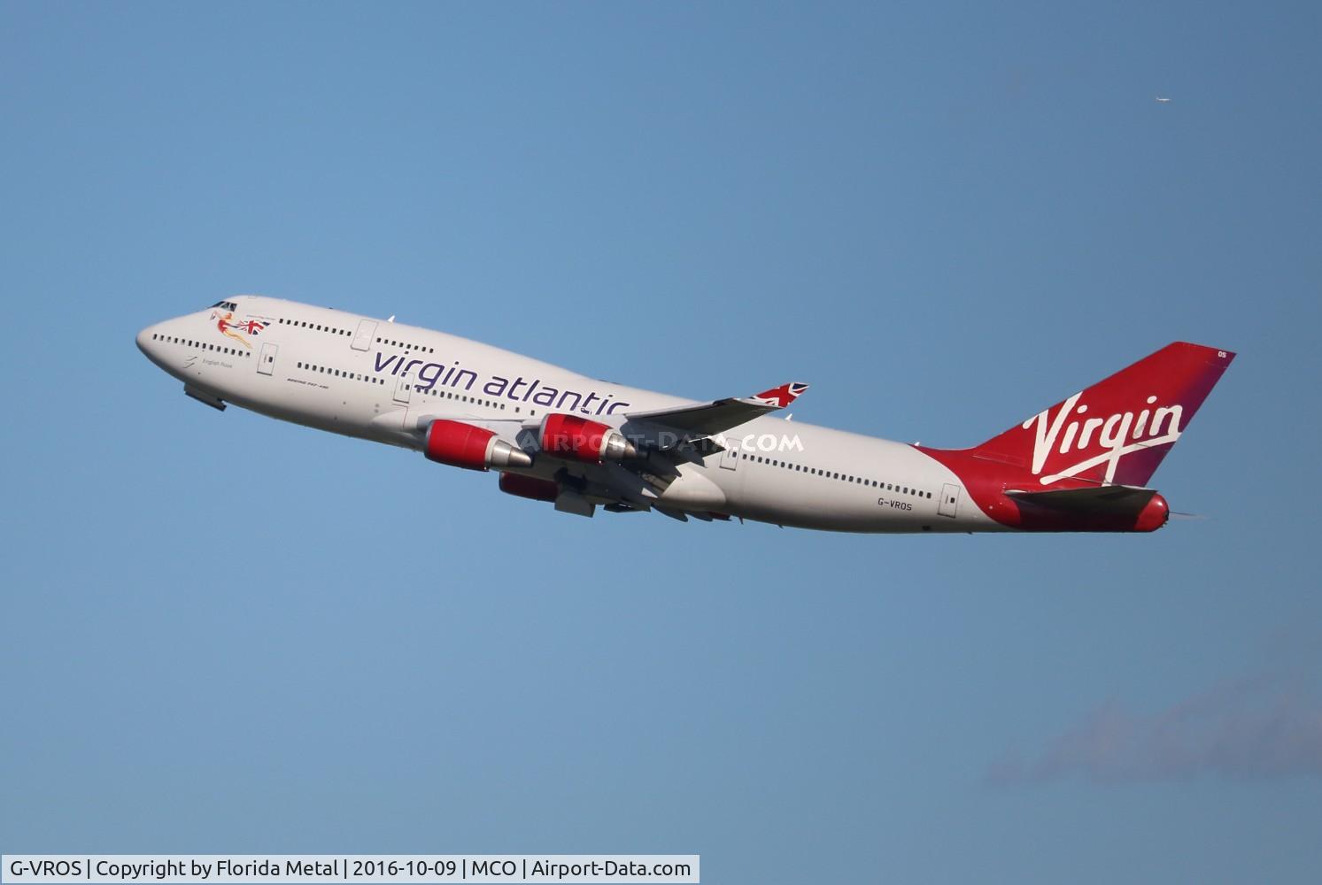 G-VROS, 2001 Boeing 747-443 C/N 30885, Virgin Atlantic