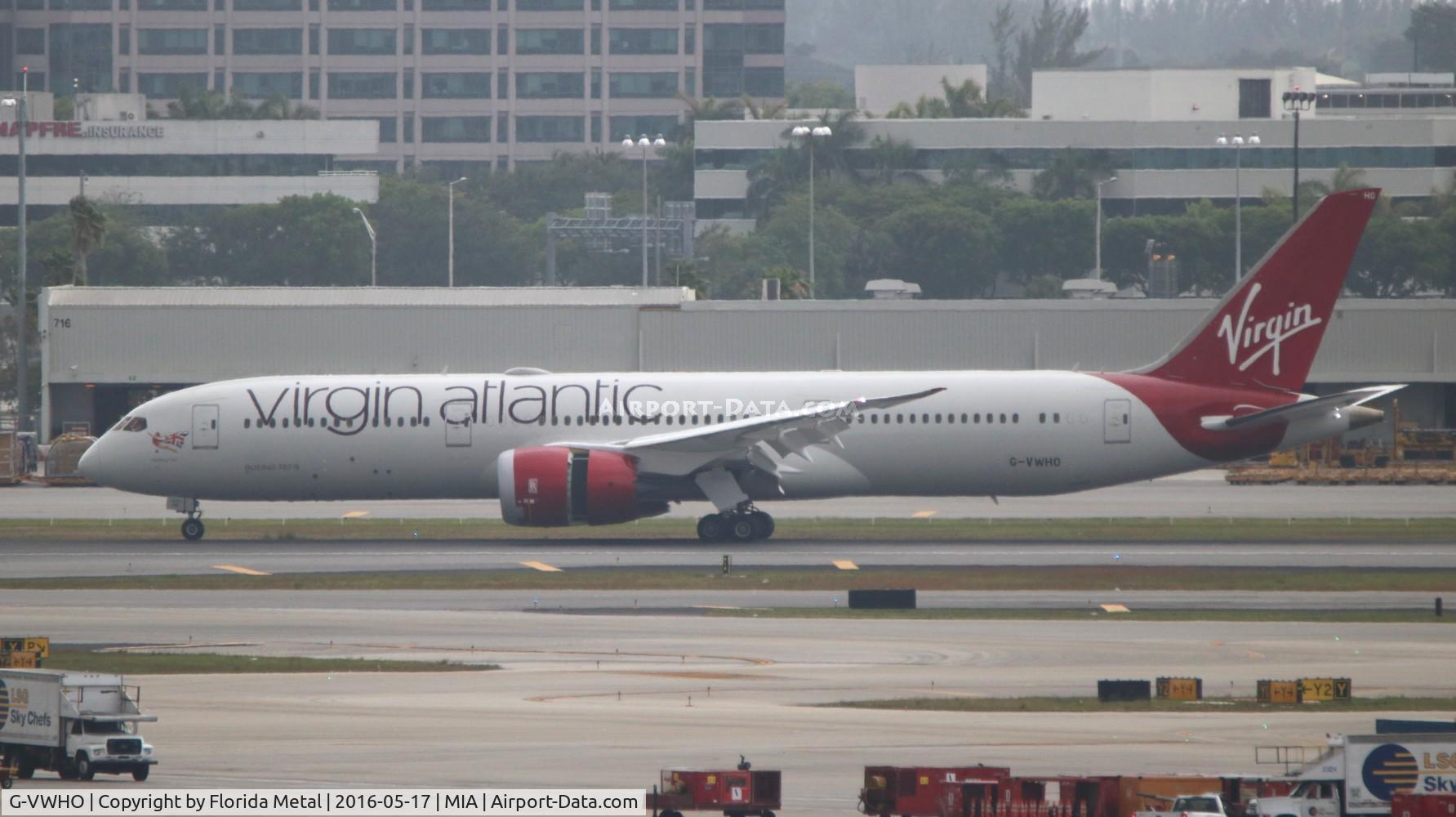 G-VWHO, 2015 Boeing 787-9 Dreamliner Dreamliner C/N 37971, Virgin