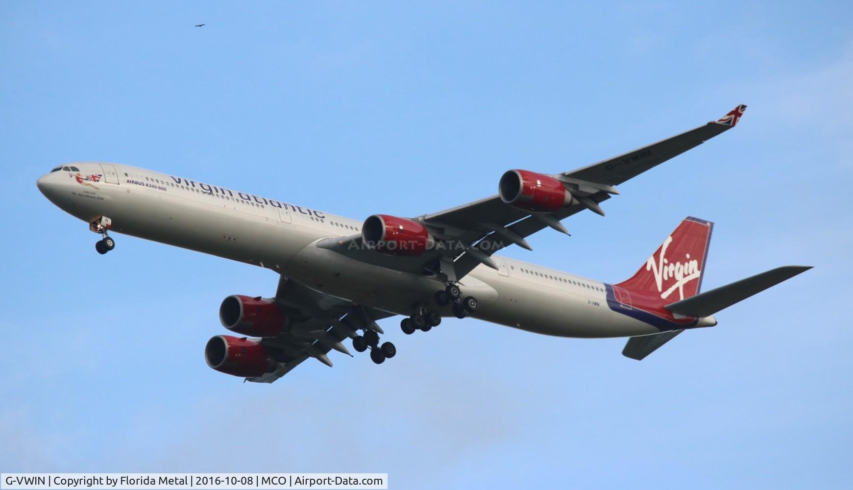 G-VWIN, 2006 Airbus A340-642 C/N 736, Virgin