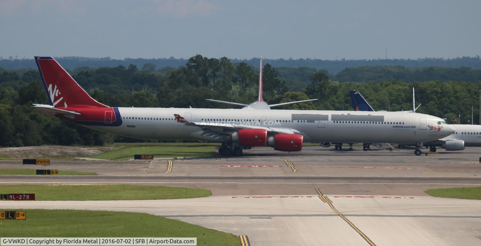 G-VWKD, 2005 Airbus A340-642 C/N 706, Virgin