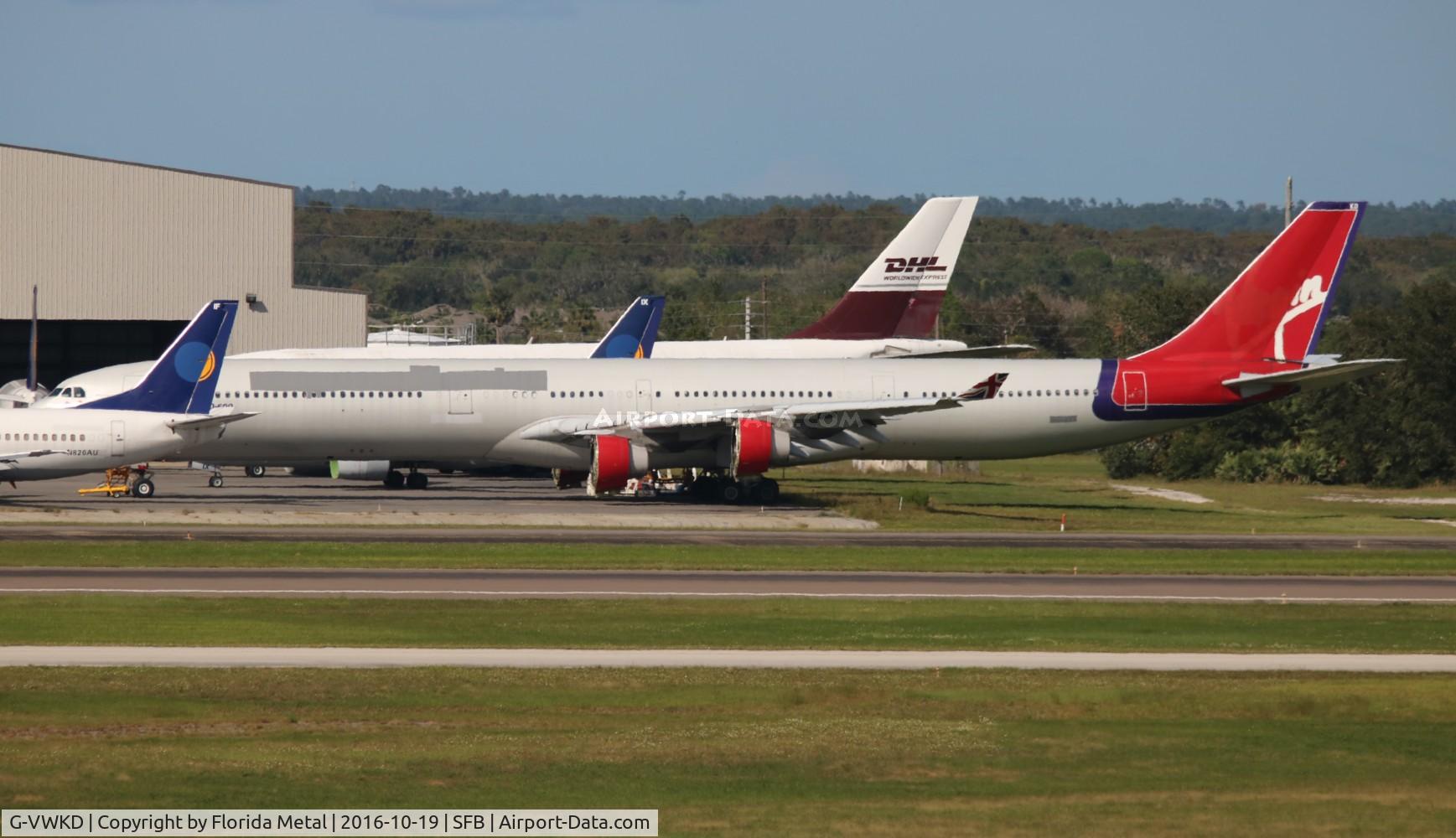 G-VWKD, 2005 Airbus A340-642 C/N 706, Virgin