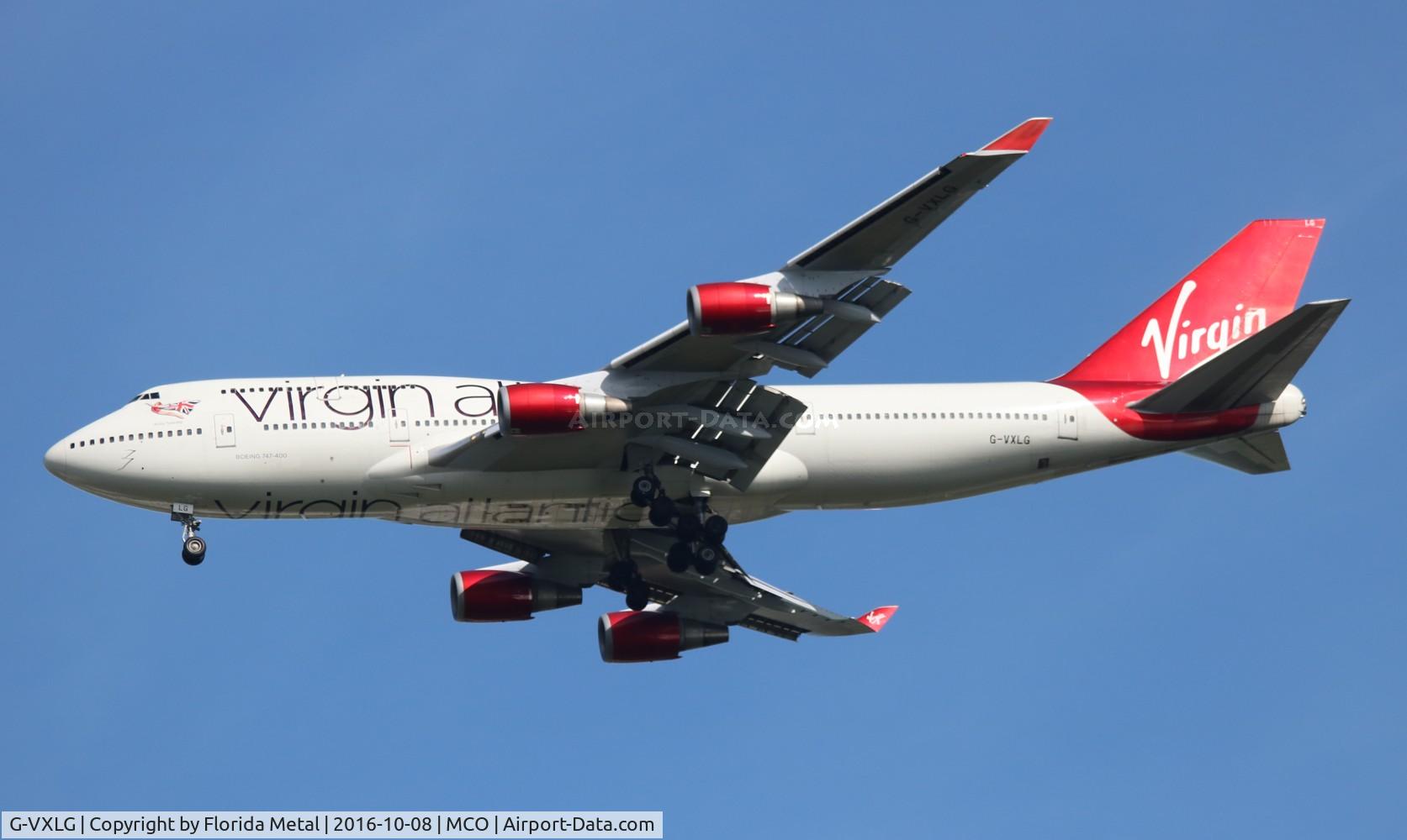 G-VXLG, 1998 Boeing 747-41R C/N 29406, Virgin Atlantic