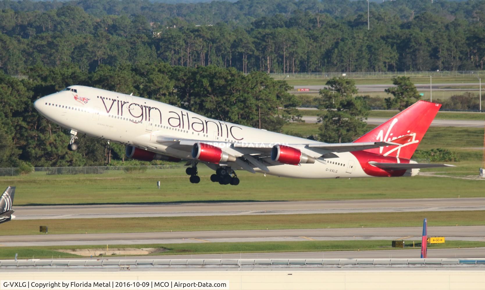 G-VXLG, 1998 Boeing 747-41R C/N 29406, Virgin