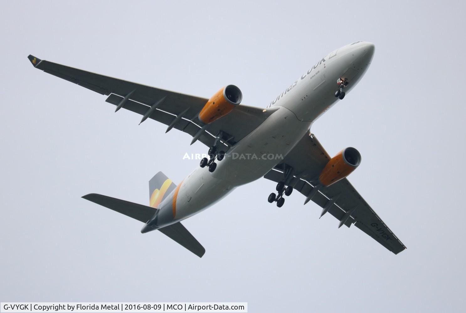 G-VYGK, 2014 Airbus A330-243 C/N 1498, Thomas Cook