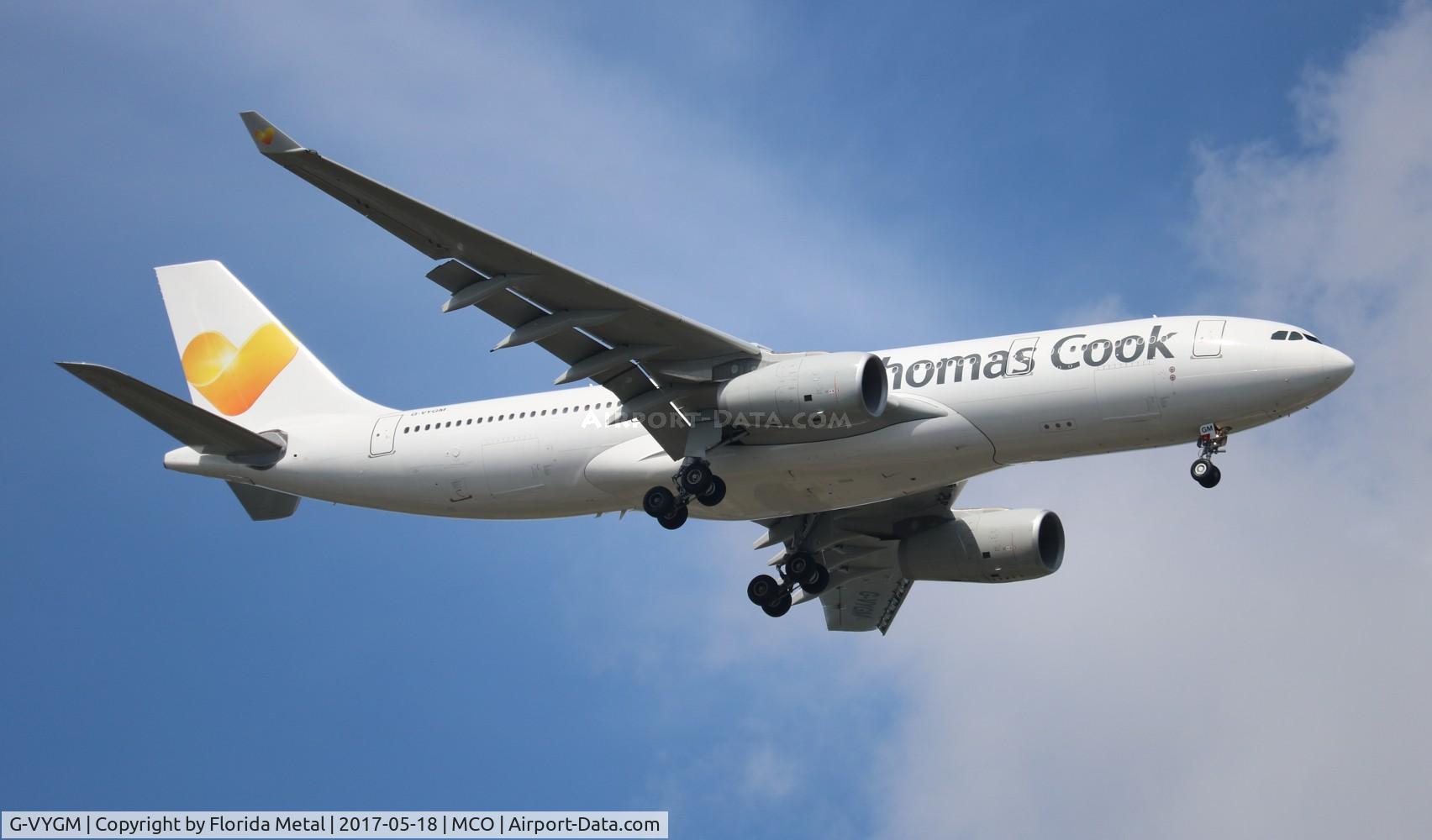 G-VYGM, 2015 Airbus A330-243 C/N 1601, Thomas Cook