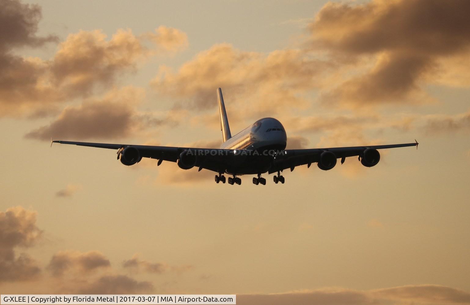 G-XLEE, 2013 Airbus A380-841 C/N 148, British