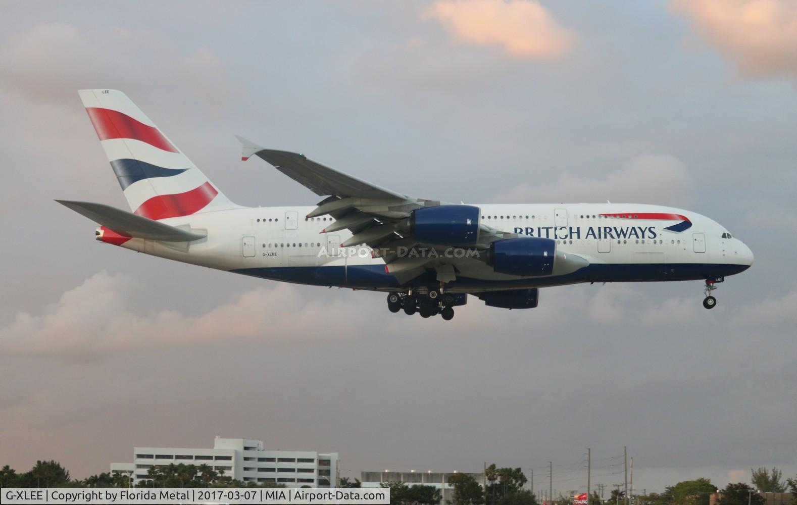 G-XLEE, 2013 Airbus A380-841 C/N 148, British