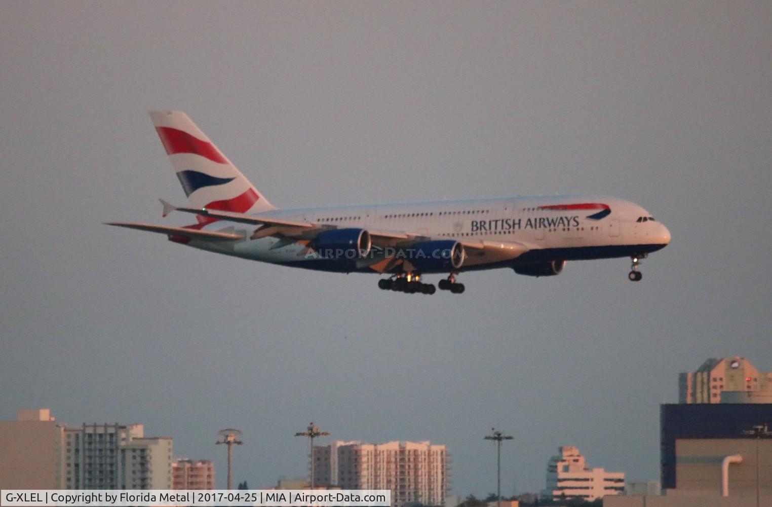 G-XLEL, 2016 Airbus A380-841 C/N 215, British