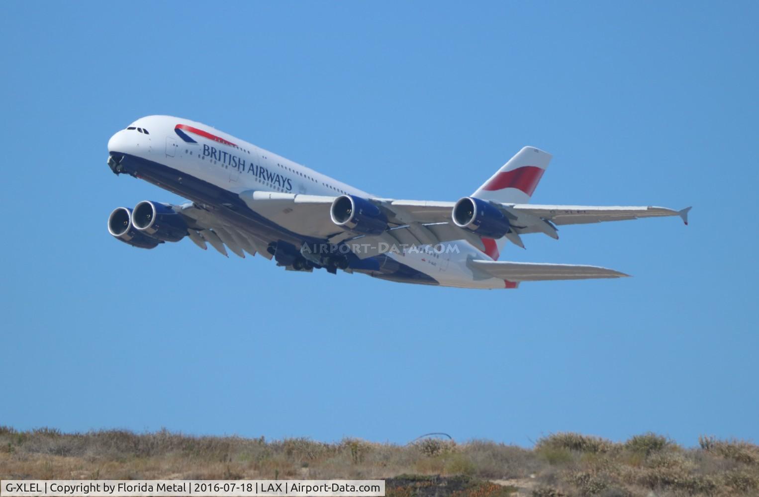 G-XLEL, 2016 Airbus A380-841 C/N 215, British