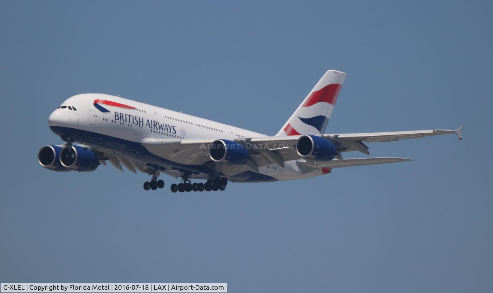 G-XLEL, 2016 Airbus A380-841 C/N 215, British