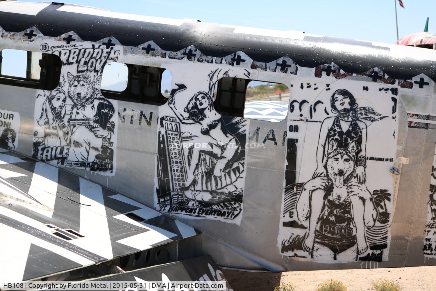 HB108, 1943 Beech C-45B Expeditor C/N 5824, C-45 art
