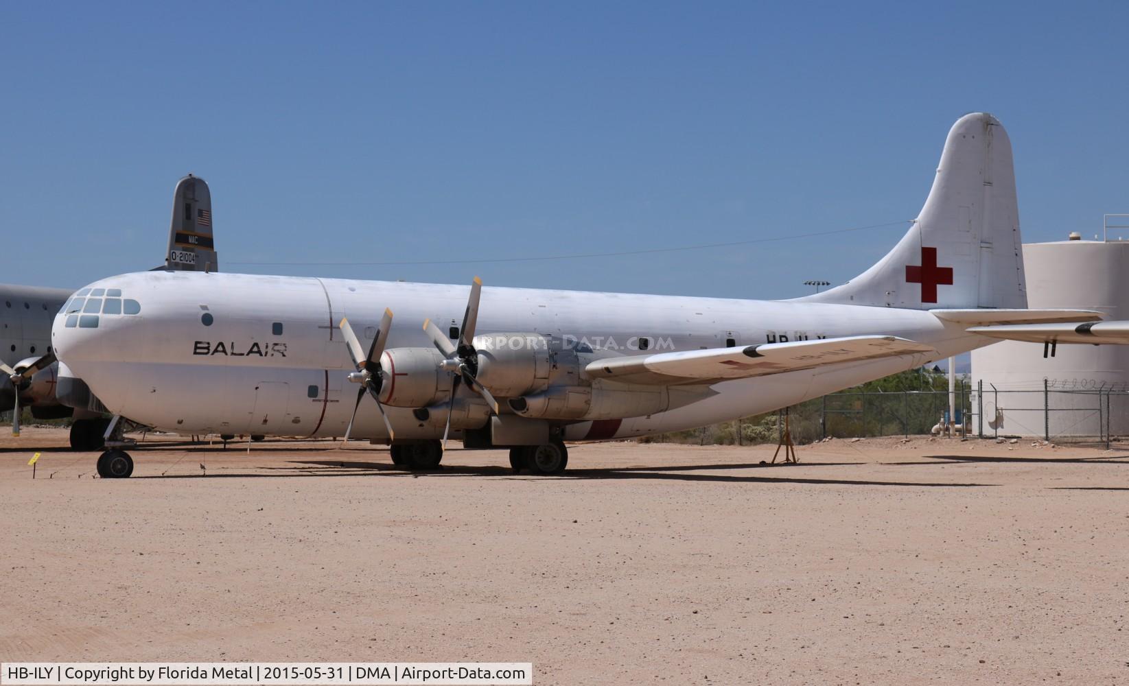 HB-ILY, 1969 Boeing C-97G Stratofreighter C/N 16657, C-97G