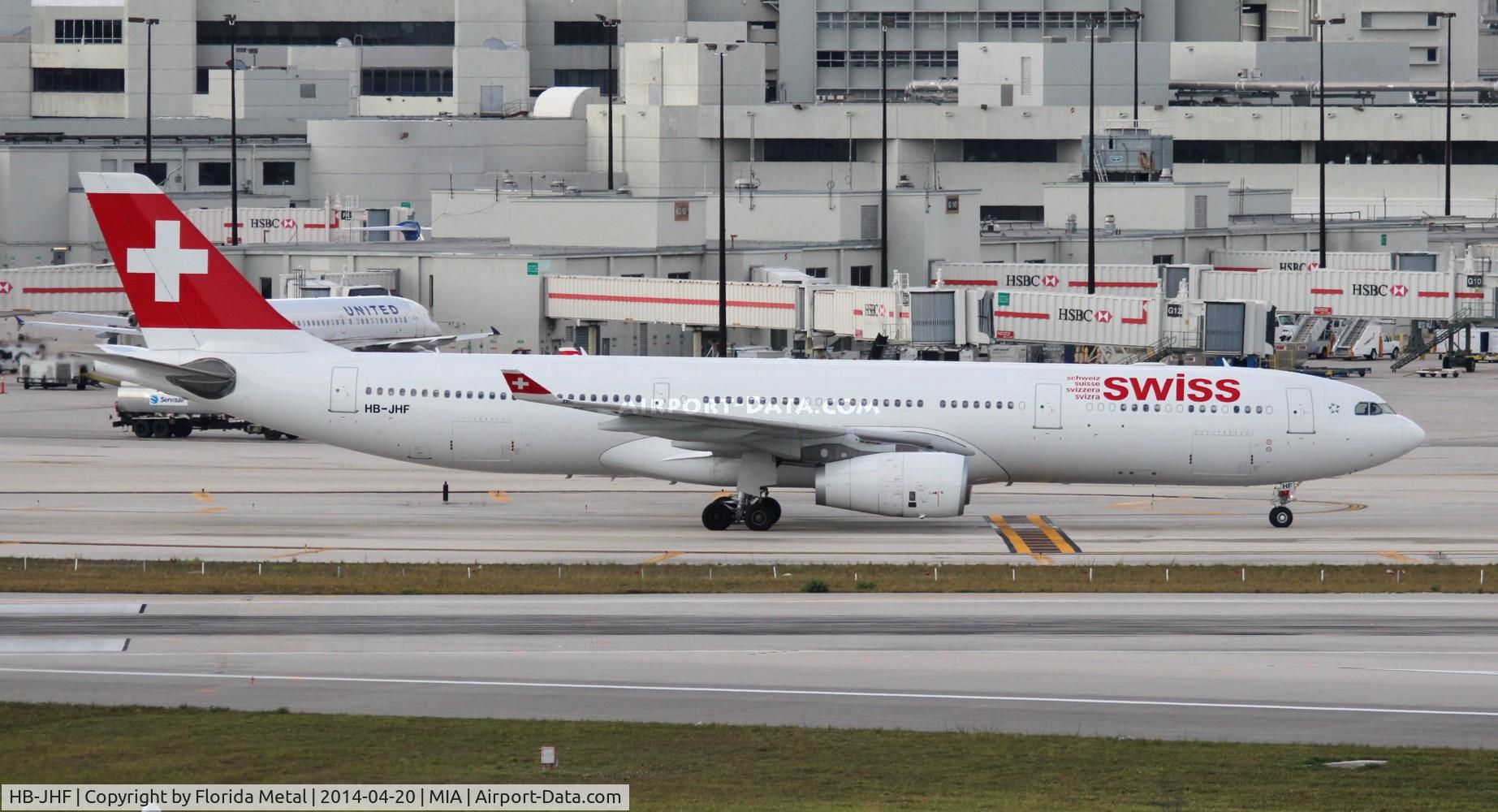 HB-JHF, 2010 Airbus A330-343X C/N 1089, Swiss
