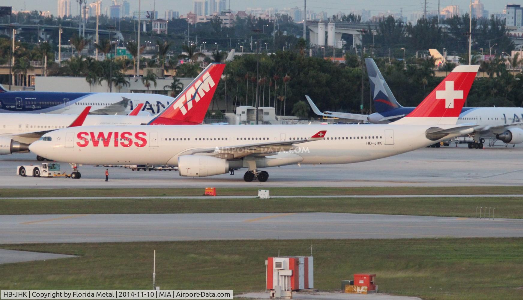 HB-JHK, 2011 Airbus A330-343X C/N 1276, Swiss