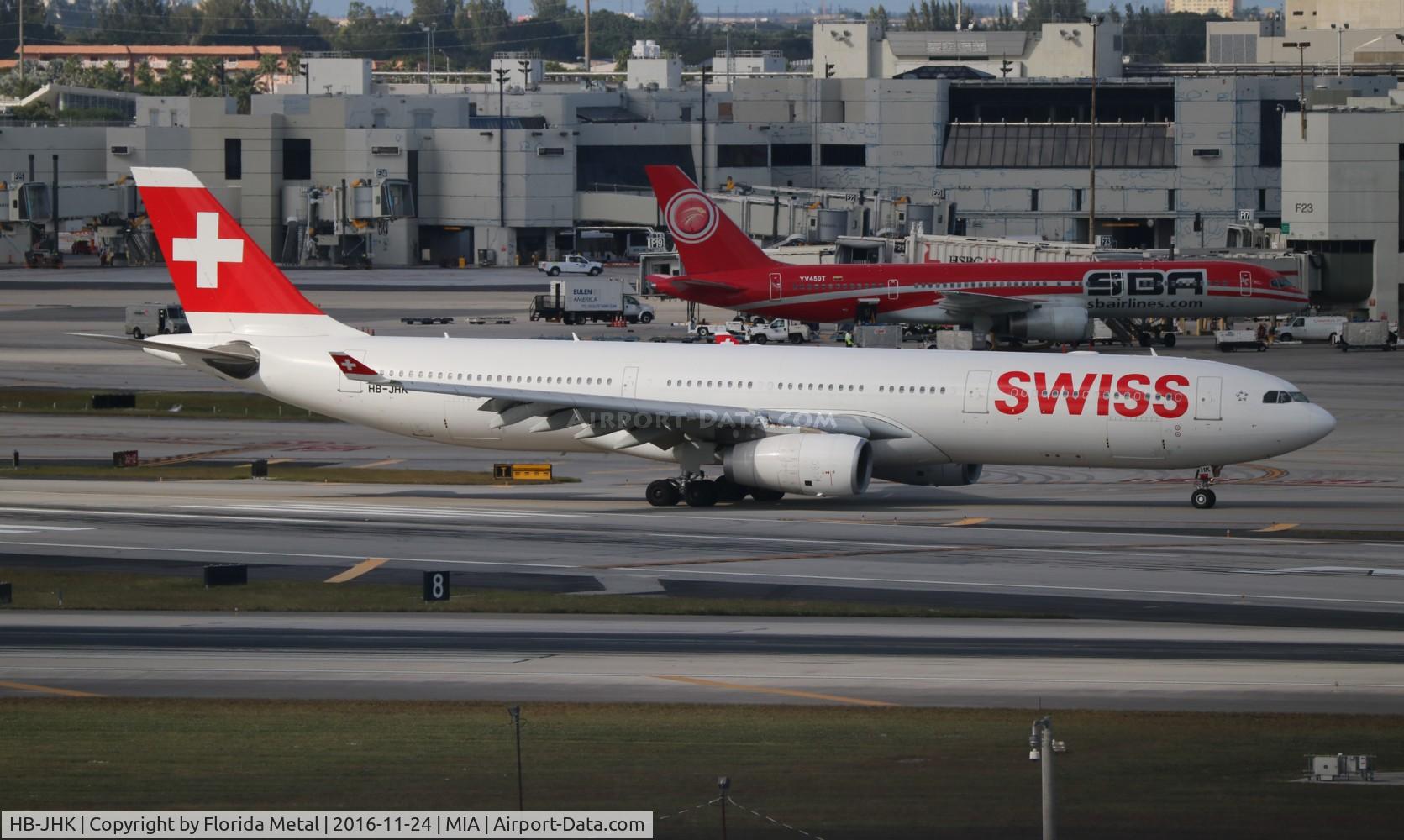 HB-JHK, 2011 Airbus A330-343X C/N 1276, Swiss