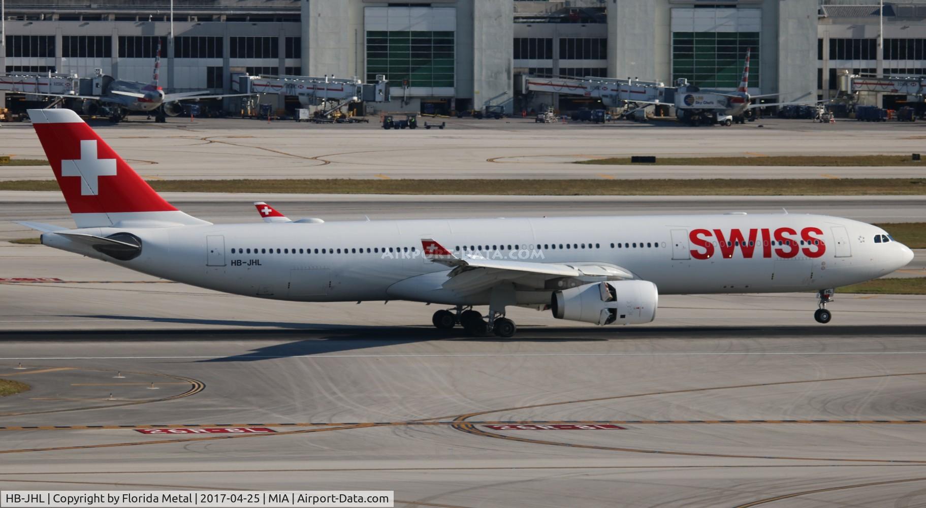 HB-JHL, 2011 Airbus A330-343X C/N 1290, Swiss