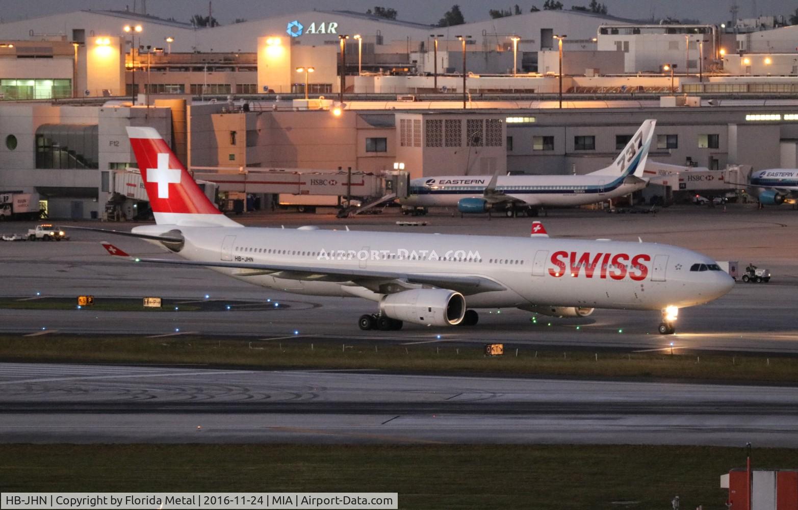 HB-JHN, 2013 Airbus A330-343X C/N 1403, Swiss