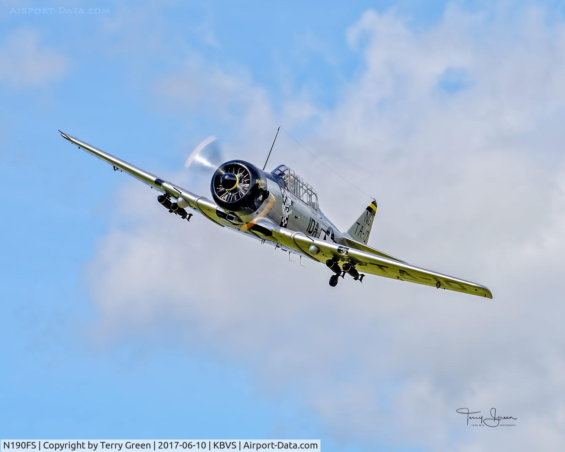 N190FS, 1942 North American AT-6D Texan C/N 88-15143, Heritage Flight Museum