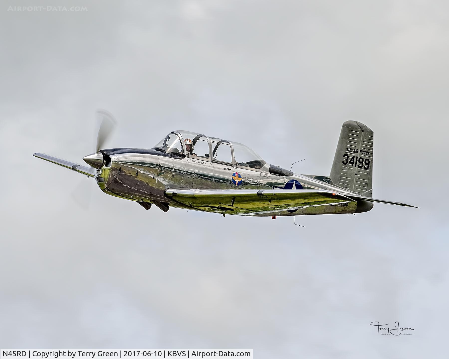 N45RD, 1953 Beech T-34A (A45) Mentor Mentor C/N G-299, Heritage Flight Museum