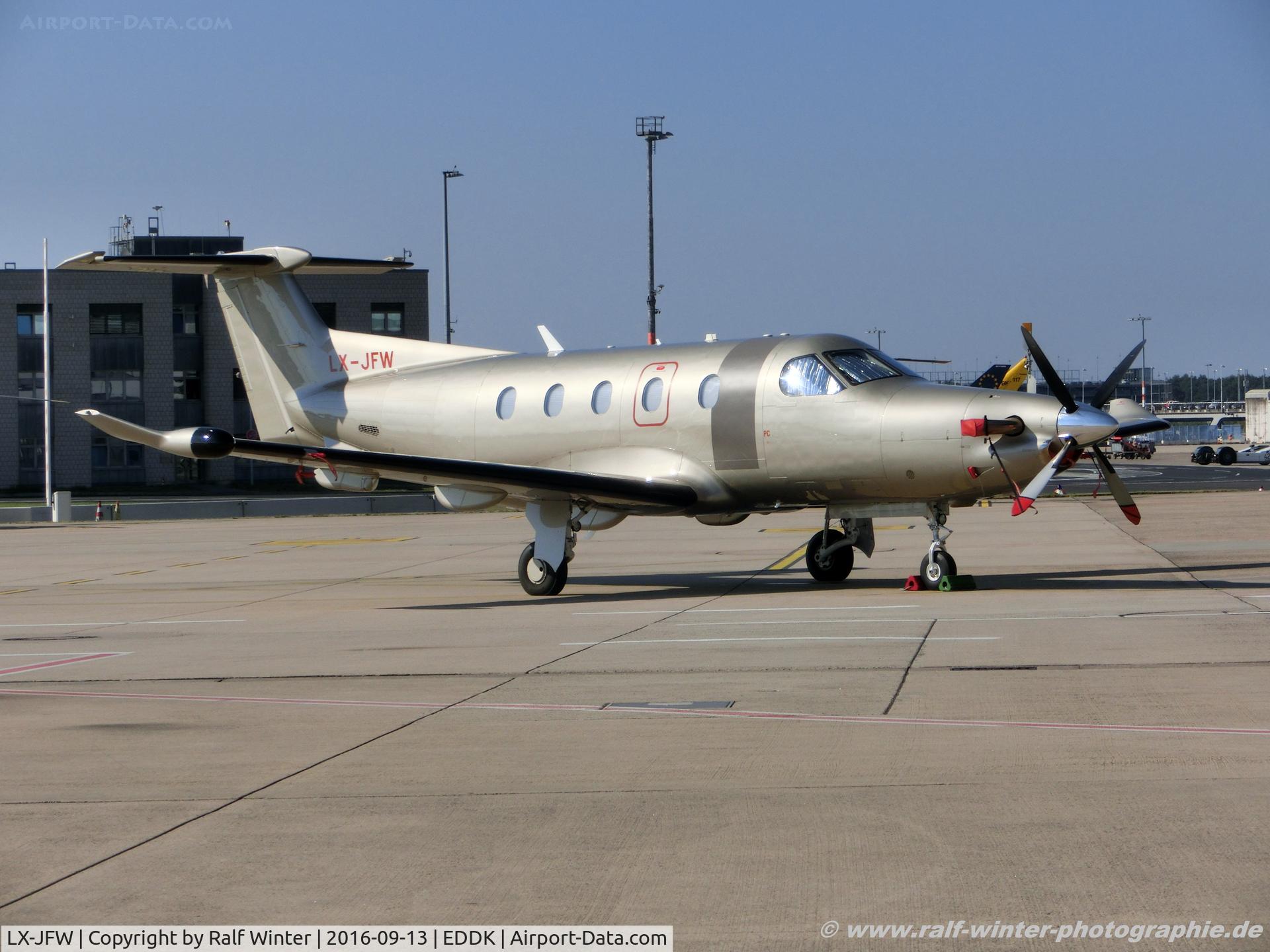 LX-JFW, 2014 Pilatus PC-12/47E C/N 1473, Pilatus PC-12-47E - JFA Jetfly Aviation SA - 1473 - LX-JFW - 13.09.2016 - CGN
