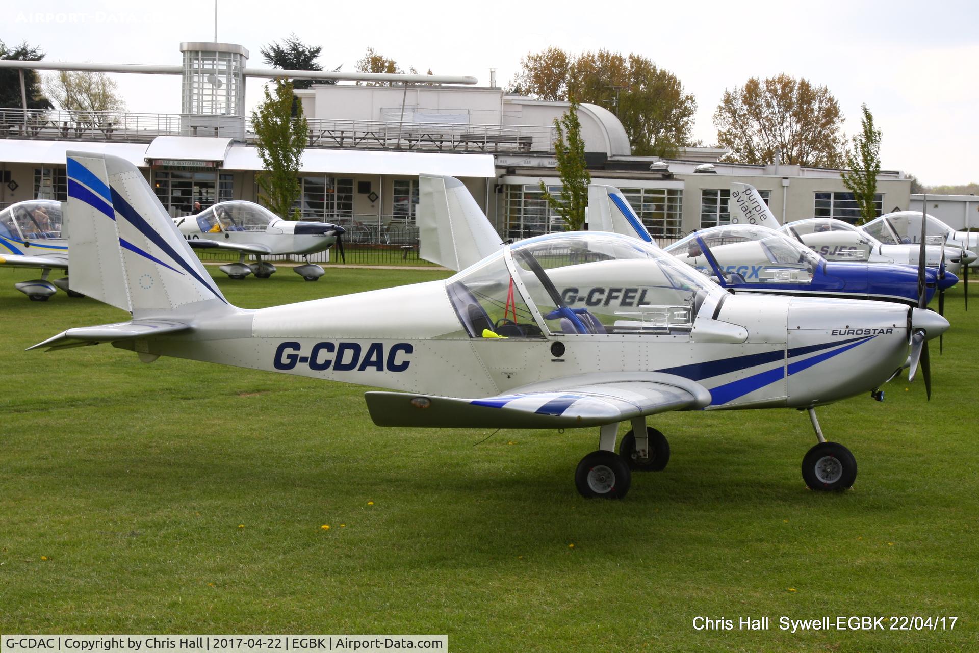 G-CDAC, 2004 Cosmik EV-97 TeamEurostar UK C/N 2116, at the EV-97 fly in. Sywell