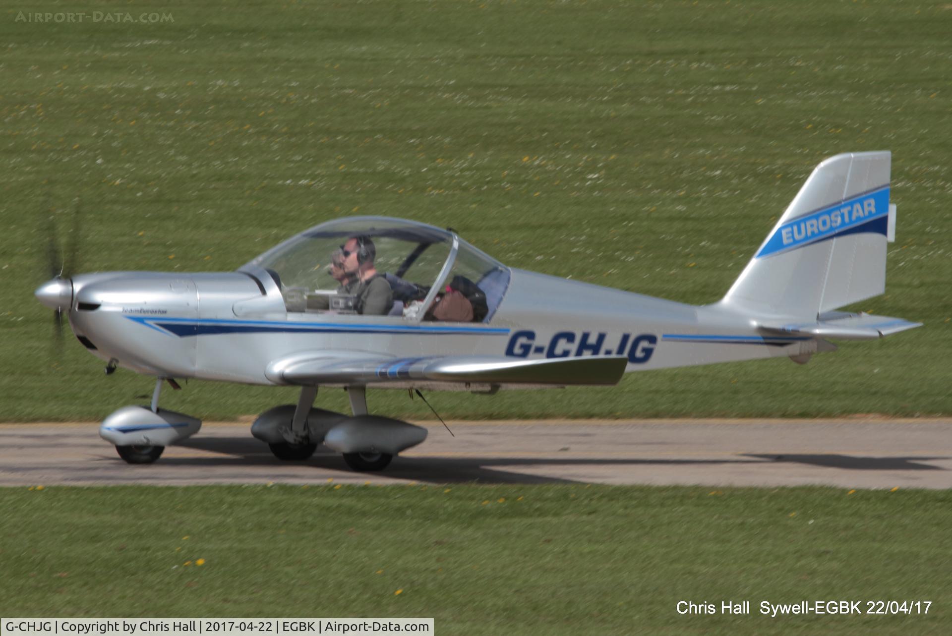 G-CHJG, 2012 Cosmik EV-97 TeamEurostar UK C/N 3938, at the EV-97 fly in. Sywell