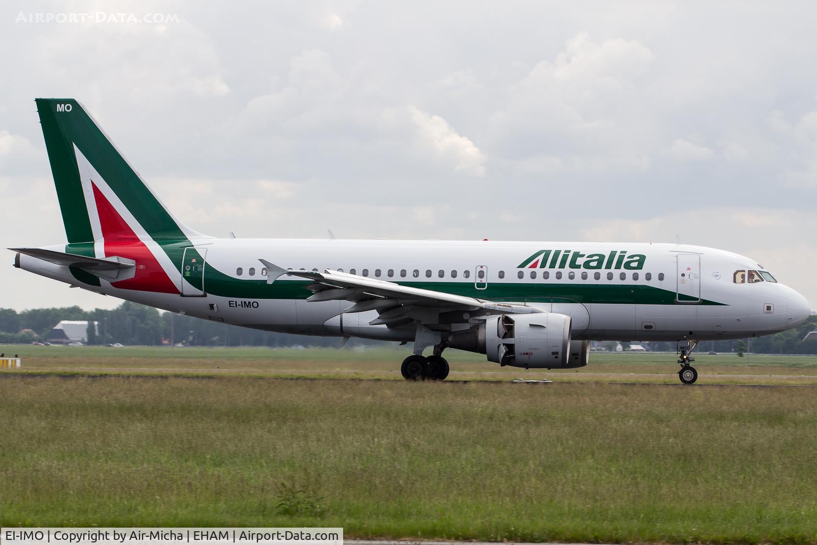 EI-IMO, 2002 Airbus A319-112 C/N 1770, Alitalia