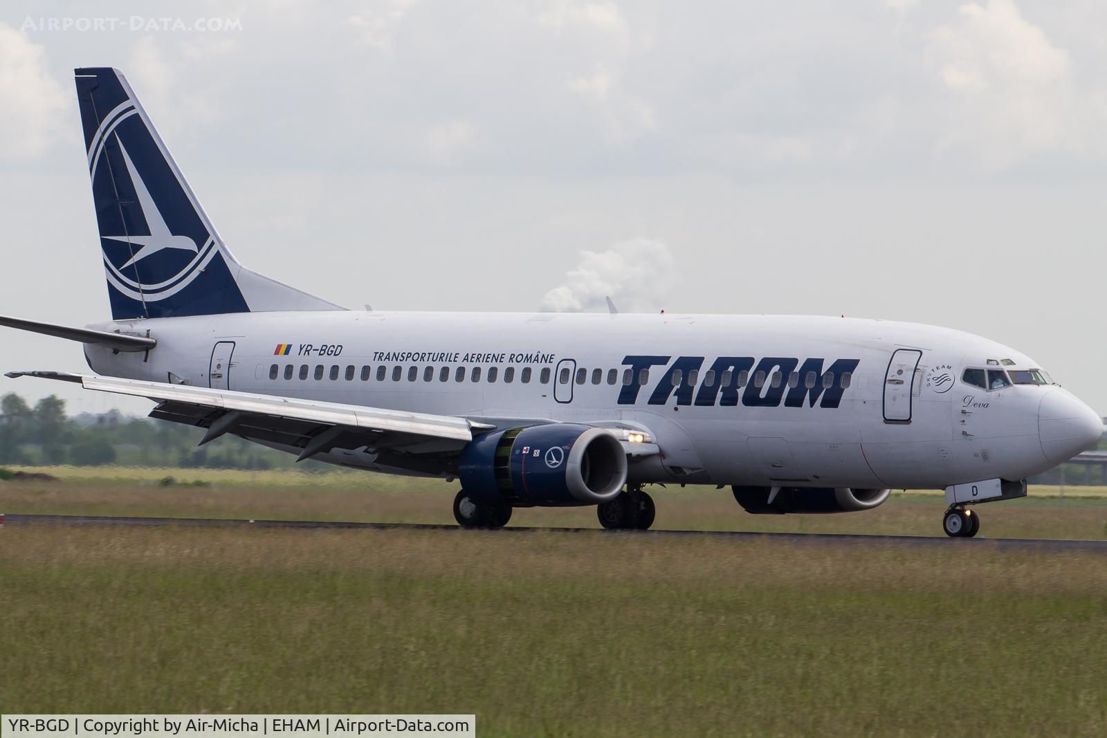 YR-BGD, 1994 Boeing 737-38J C/N 27182/2663, Tarom
