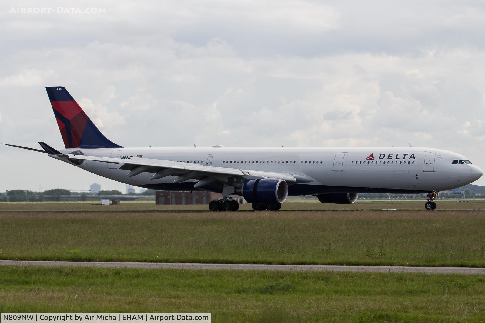 N809NW, 2005 Airbus A330-323 C/N 663, Delta Air Lines