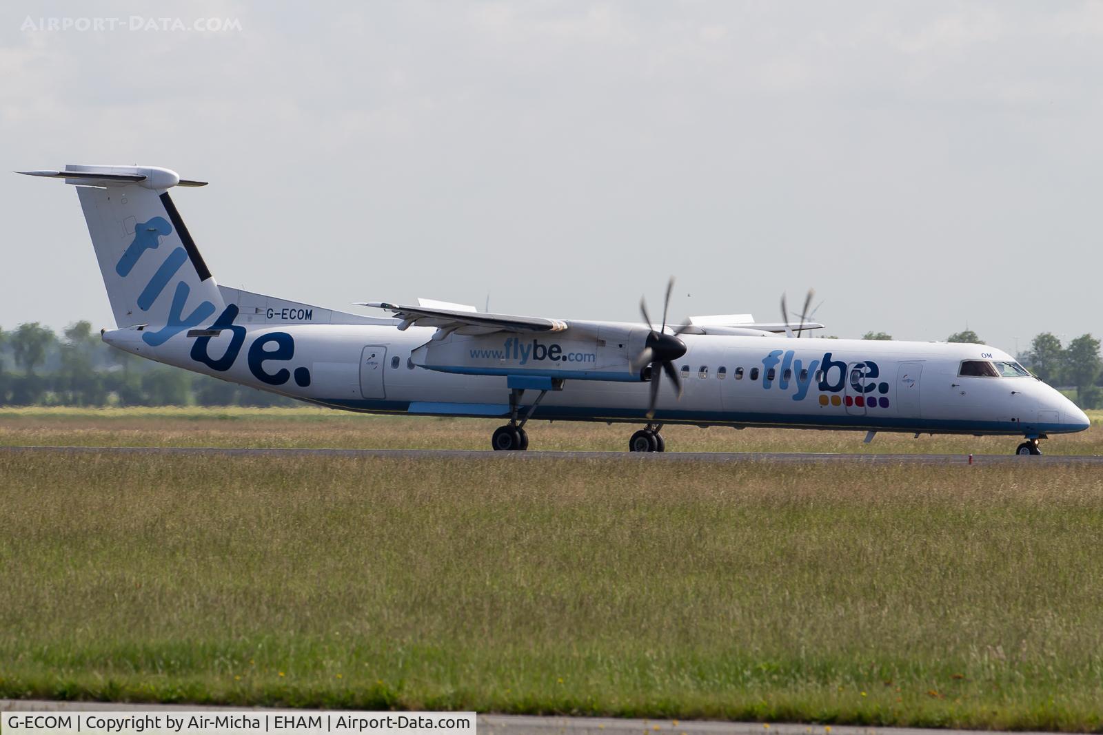 G-ECOM, 2008 De Havilland Canada DHC-8-402Q Dash 8 C/N 4233, Flybe