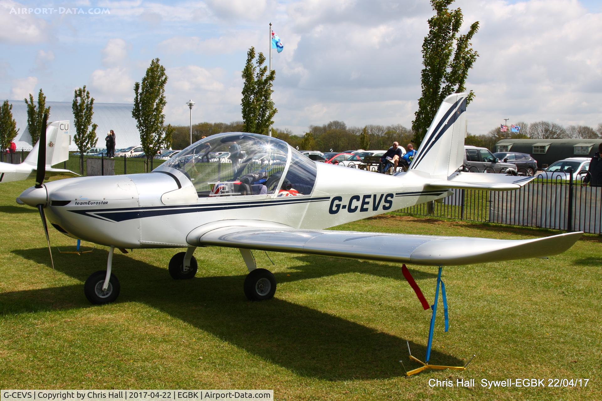 G-CEVS, 2007 Cosmik EV-97 TeamEurostar UK C/N 3102, at the EV-97 fly in. Sywell