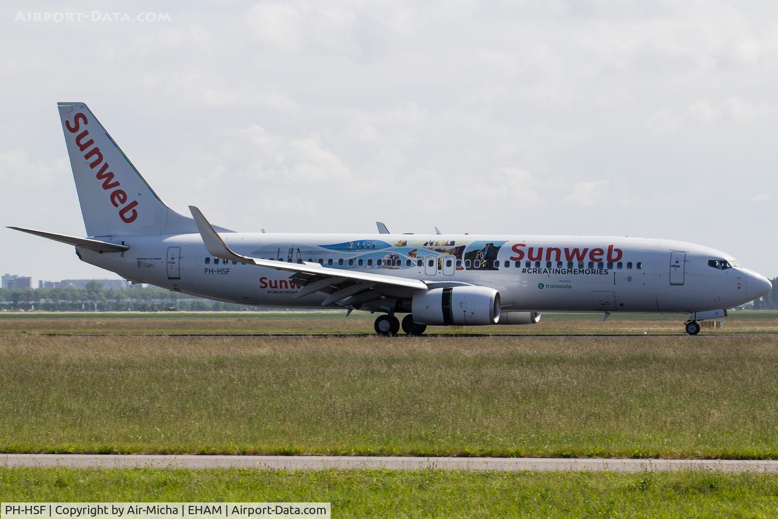 PH-HSF, 2012 Boeing 737-8K2 C/N 39261, Transavia Airlines