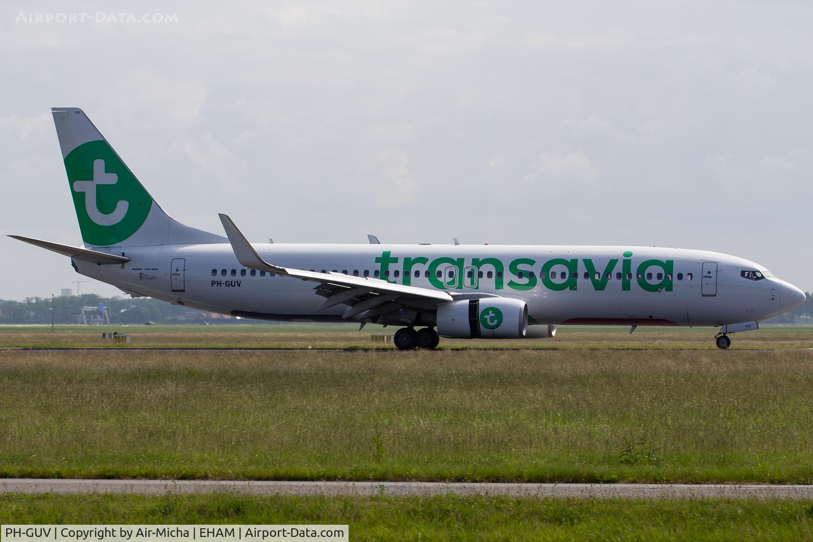 PH-GUV, 2012 Boeing 737-8EH C/N 39609, Transavia Airlines