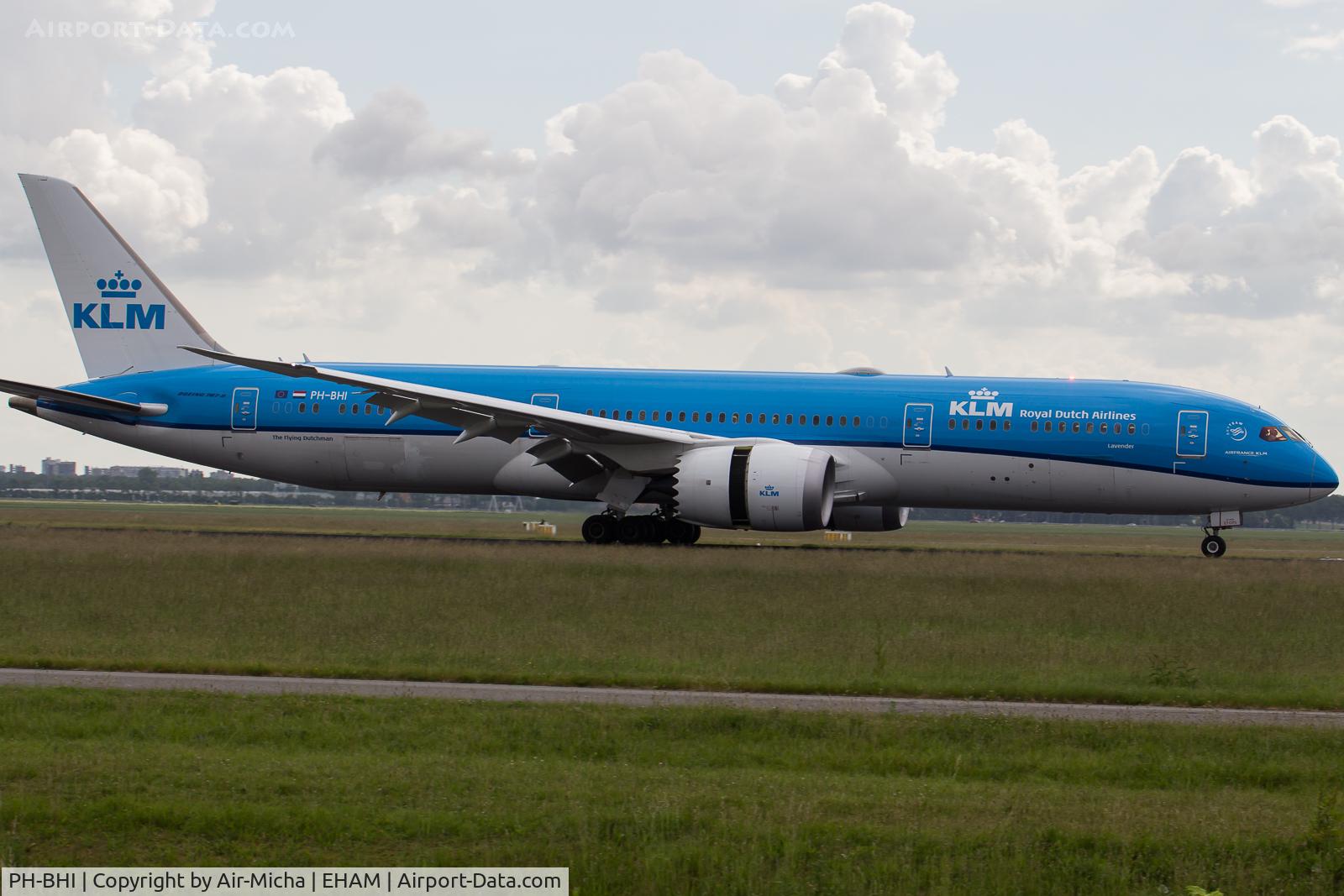 PH-BHI, 2016 Boeing 787-9 Dreamliner C/N 38755, KLM Royal Dutch Airlines