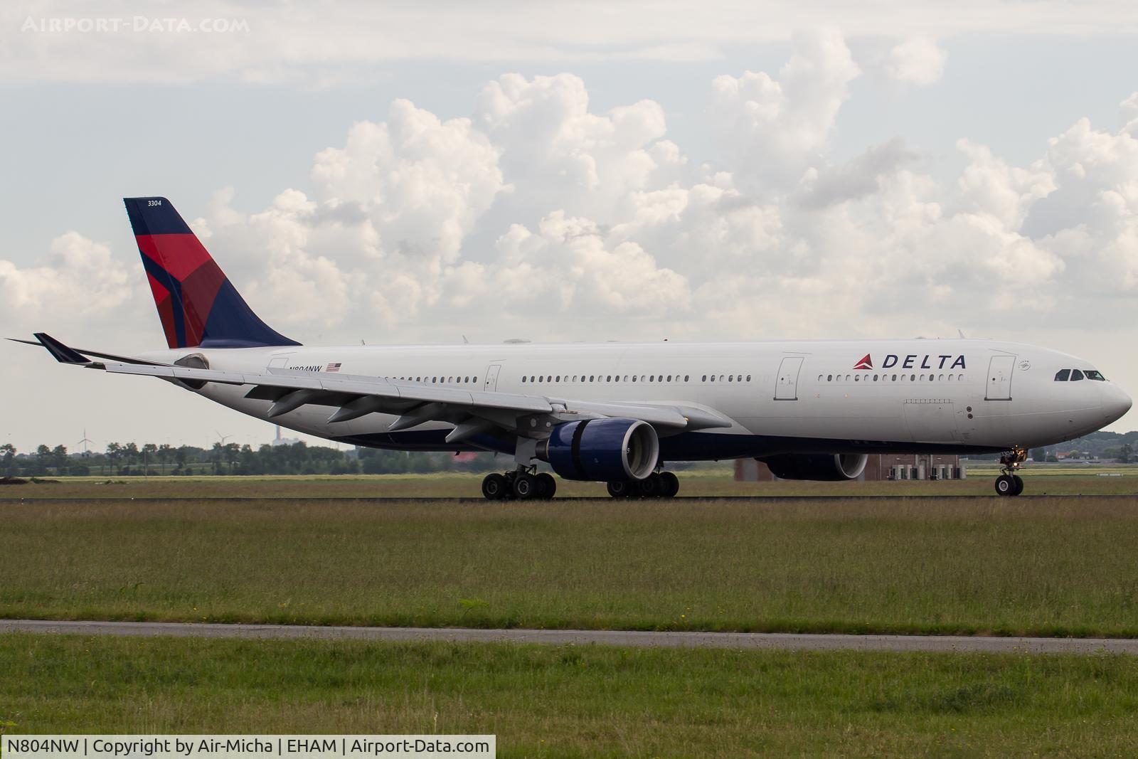N804NW, 2003 Airbus A330-323 C/N 0549, Delta Air Lines