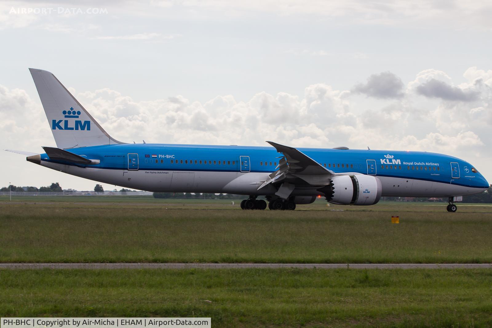 PH-BHC, 2015 Boeing 787-9 Dreamliner C/N 38760, KLM Royal Dutch Airlines