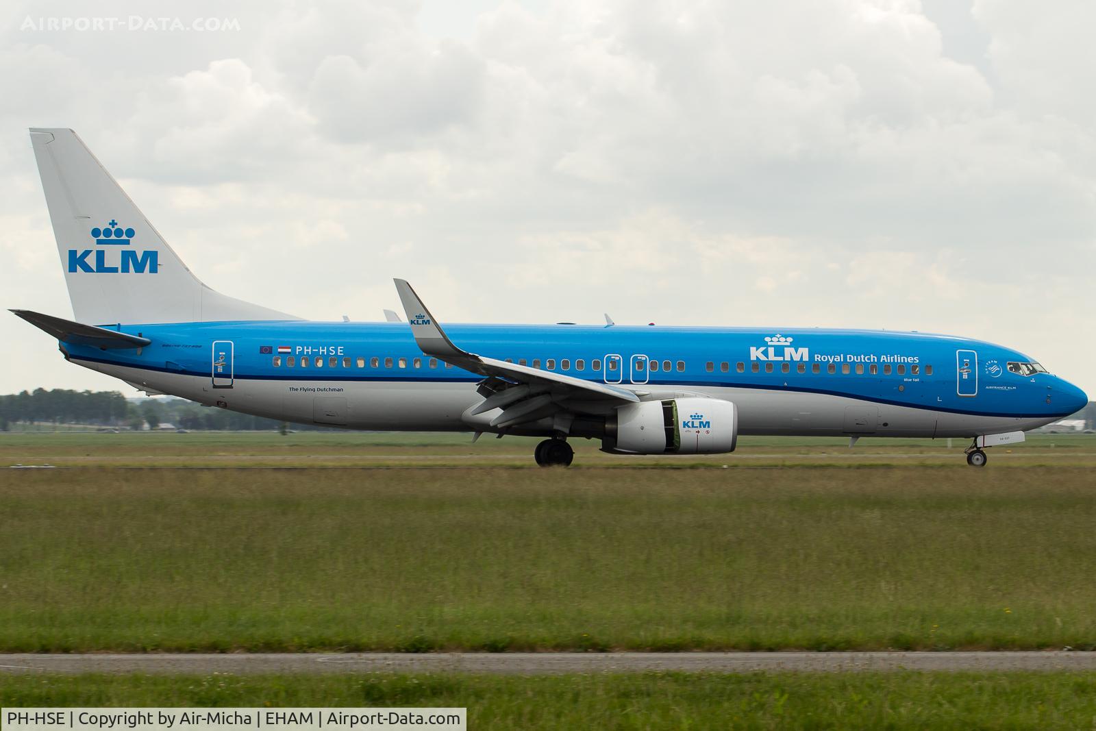 PH-HSE, 2011 Boeing 737-8K2 C/N 39259, KLM Royal Dutch Airlines
