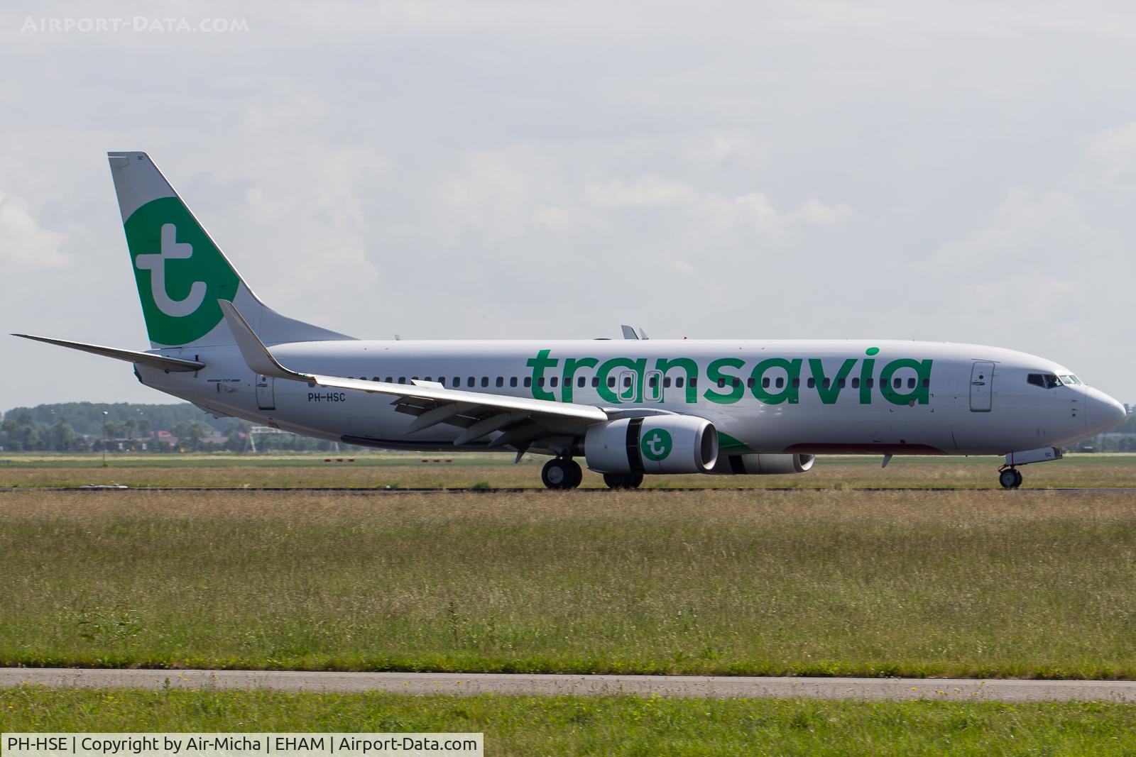 PH-HSE, 2011 Boeing 737-8K2 C/N 39259, Transavia Airlines