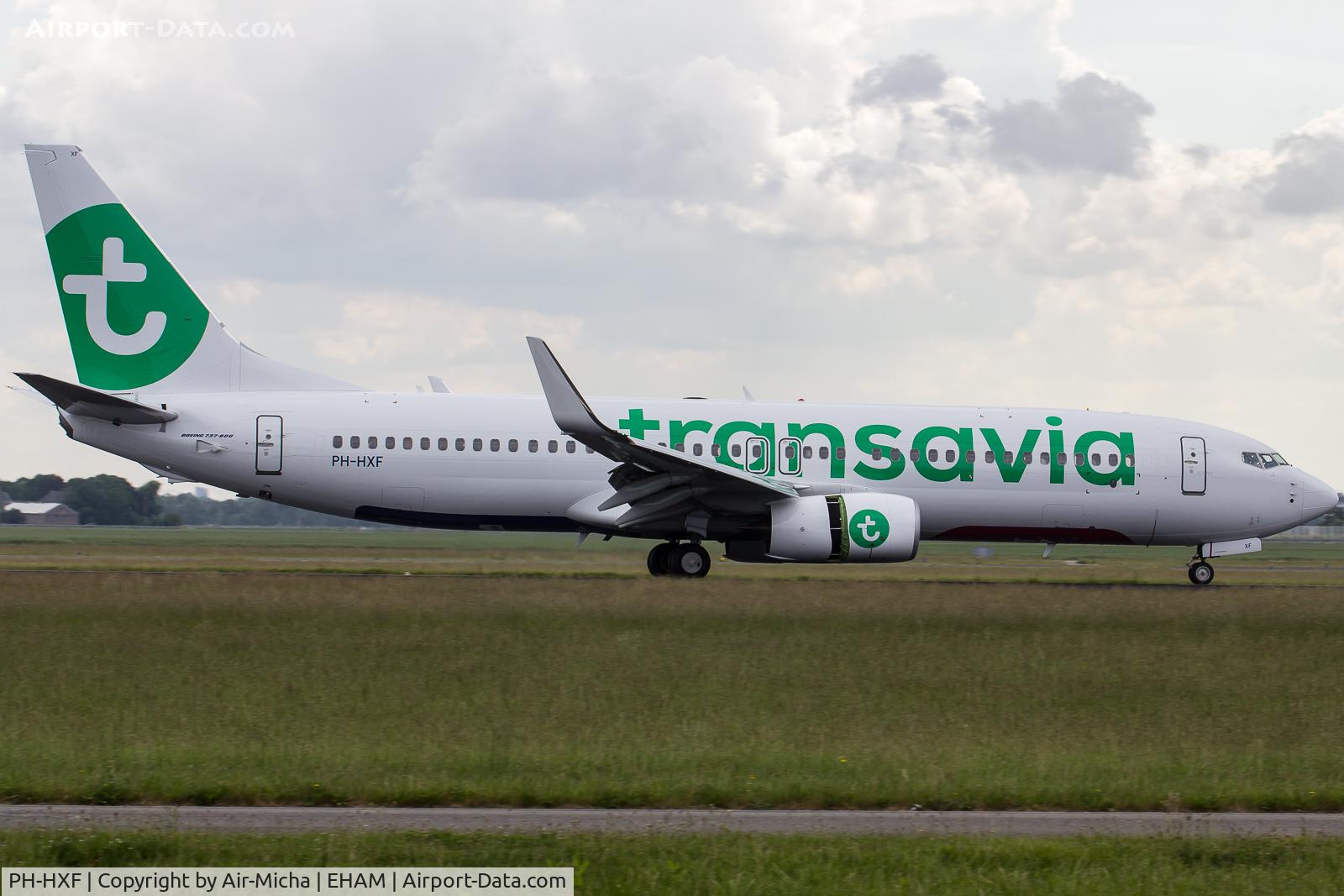 PH-HXF, 2017 Boeing 737-8K2 C/N 62153, Transavia Airlines
