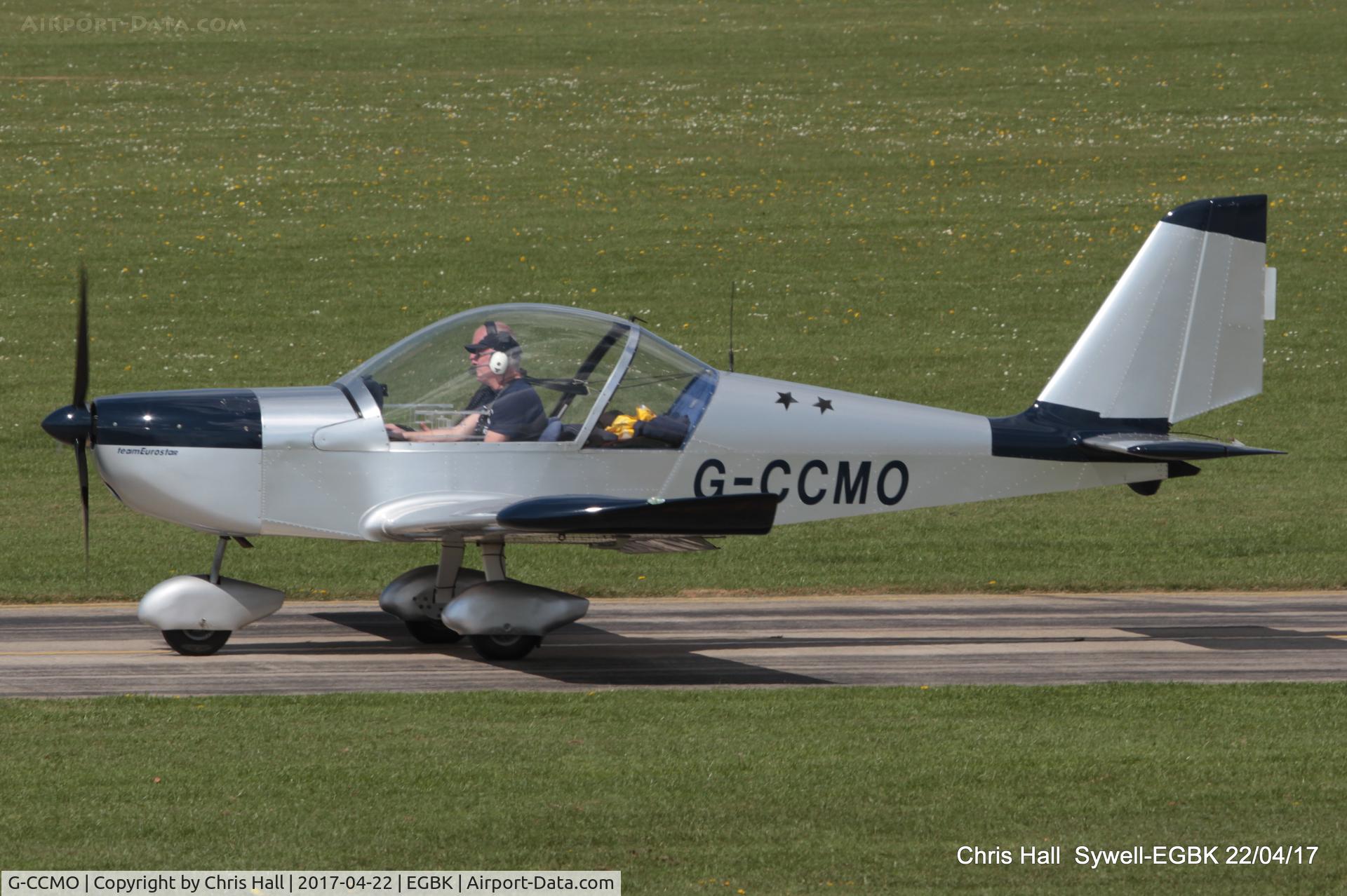 G-CCMO, 2003 Aerotechnik EV-97A Eurostar C/N PFA 315-14155, at the EV-97 fly in. Sywell