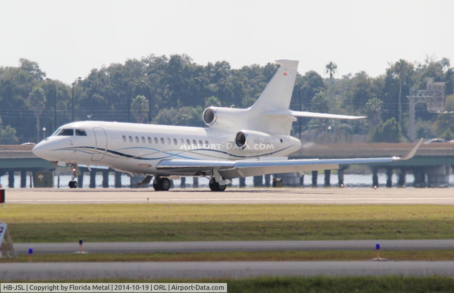 HB-JSL, 2013 Dassault Falcon 7X C/N 194, Falcon 7X