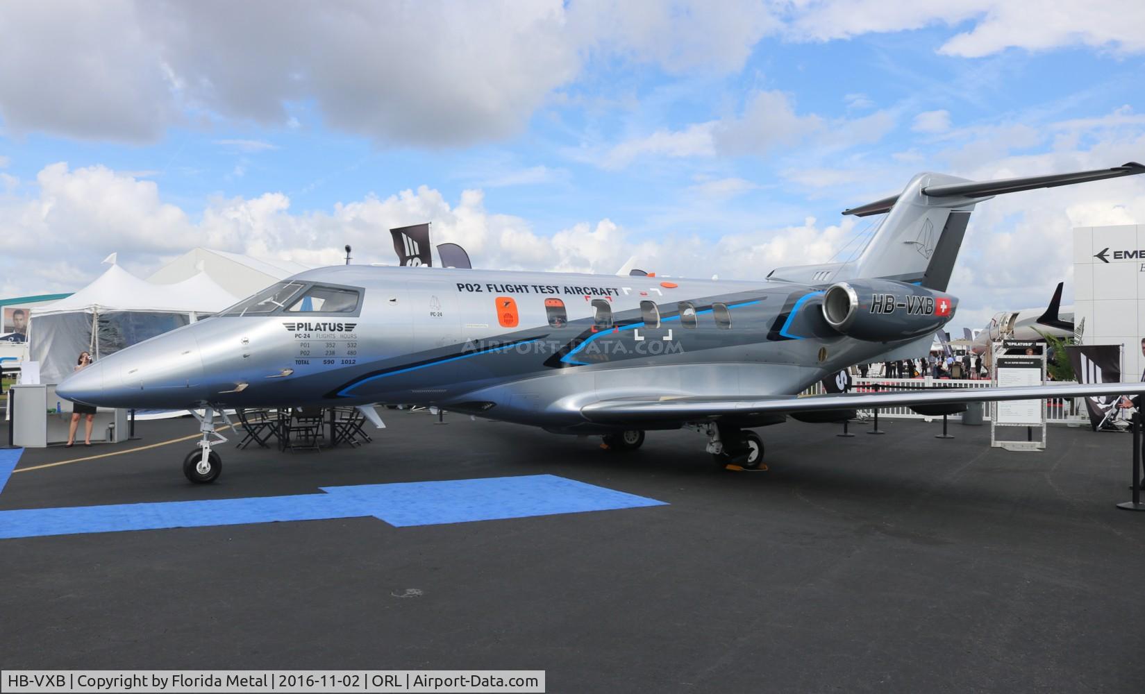 HB-VXB, 2015 Pilatus PC-24 C/N P02, PC-24