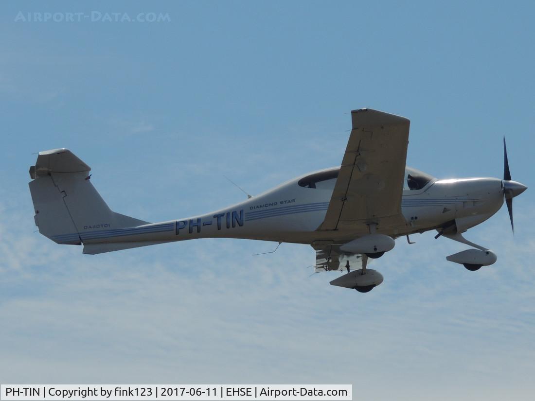 PH-TIN, 2008 Diamond DA-40DTDI Diamond Star C/N D4.205, local flight