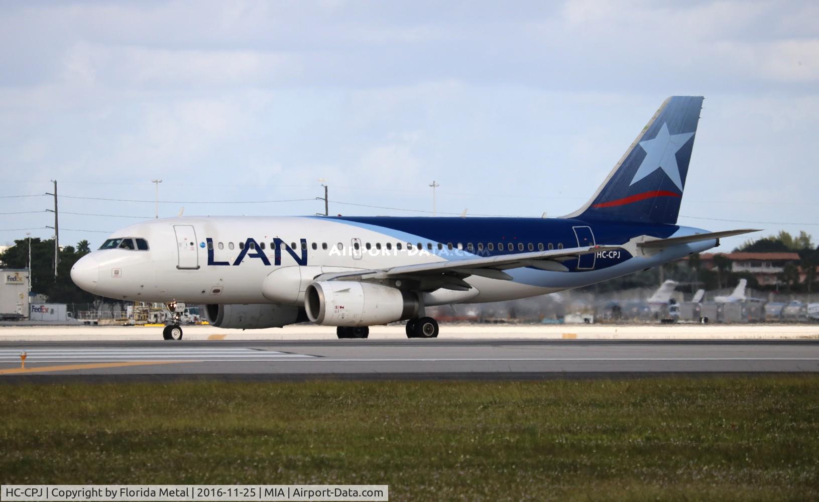 HC-CPJ, 2008 Airbus A319-132 C/N 3671, LAN Ecuador