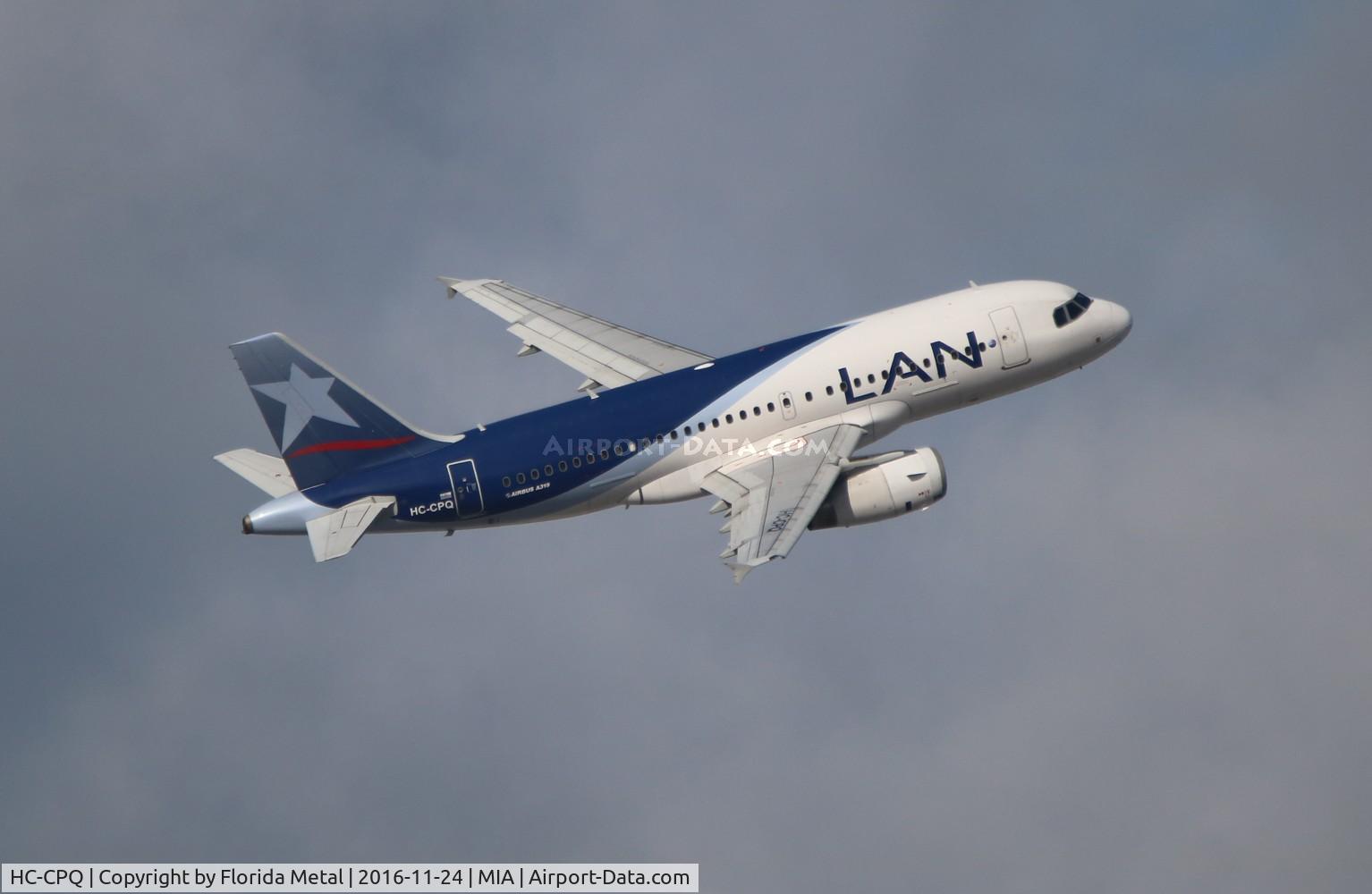 HC-CPQ, 2011 Airbus A319-132 C/N 4563, LAN Ecuador