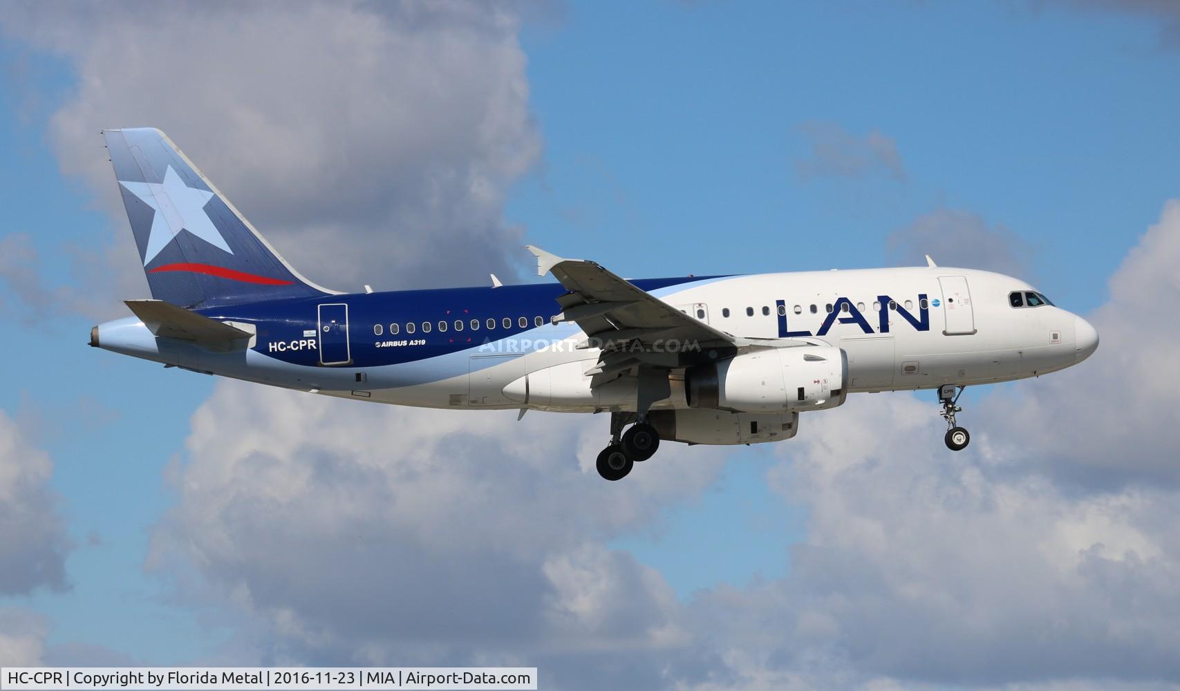 HC-CPR, 2008 Airbus A319-132 C/N 3663, LAN Ecuador