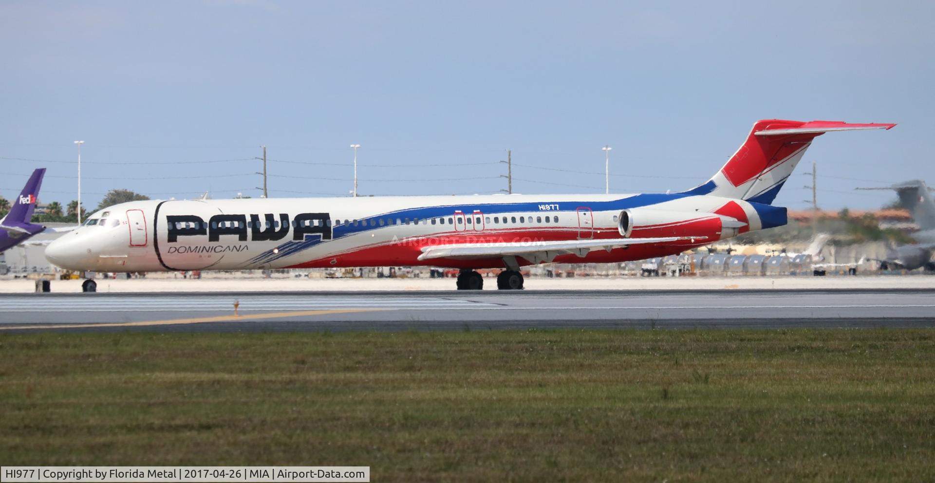 HI977, 1989 McDonnell Douglas MD-83 (DC-9-83) C/N 49845, PAWA MD-83