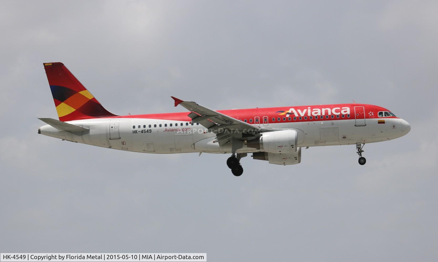 HK-4549, 2008 Airbus A320-214 C/N 3408, Avianca