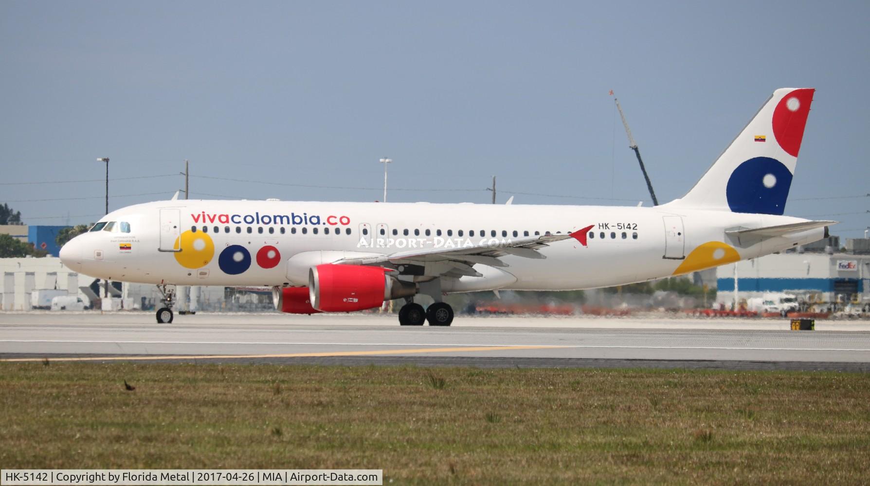 HK-5142, 2002 Airbus A320-214 C/N 1686, Viva Colombia